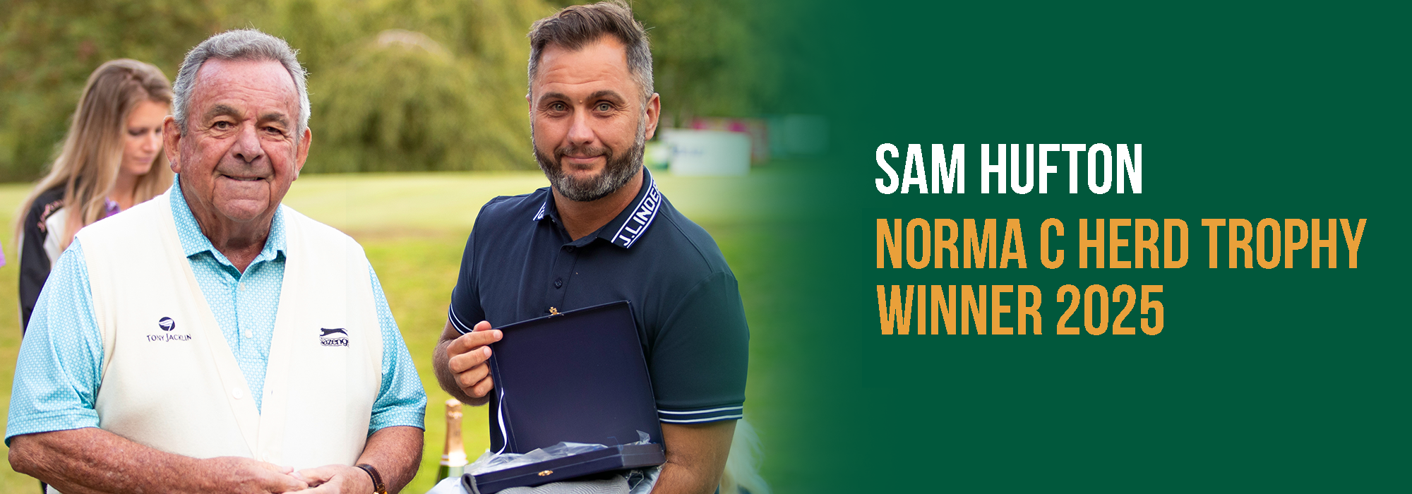 Norma C Herd Winner - Sam Hufton